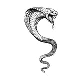 Waterproof Snake Temporary Tattoo Sticker